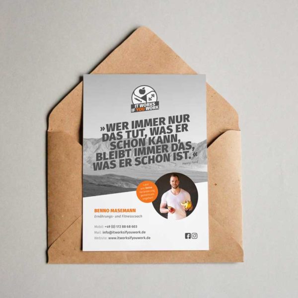 Flyer-Gestaltung von Lucas Böse in Bremen und Niedersachsen.