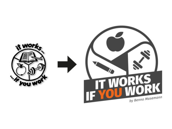 Logo-Transformation von Lucas Böse, Designer aus Niedersachsen für Selbständige und Einzelkämpfer