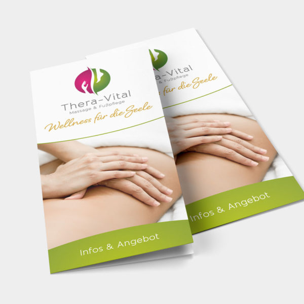 Flyer für Thera-Vital: Selbständig wohlfühlen