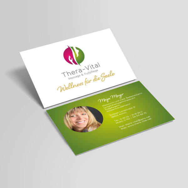 Visitenkarten für Maja Meyer: Alles für Selbständige und Einzelkämpfer